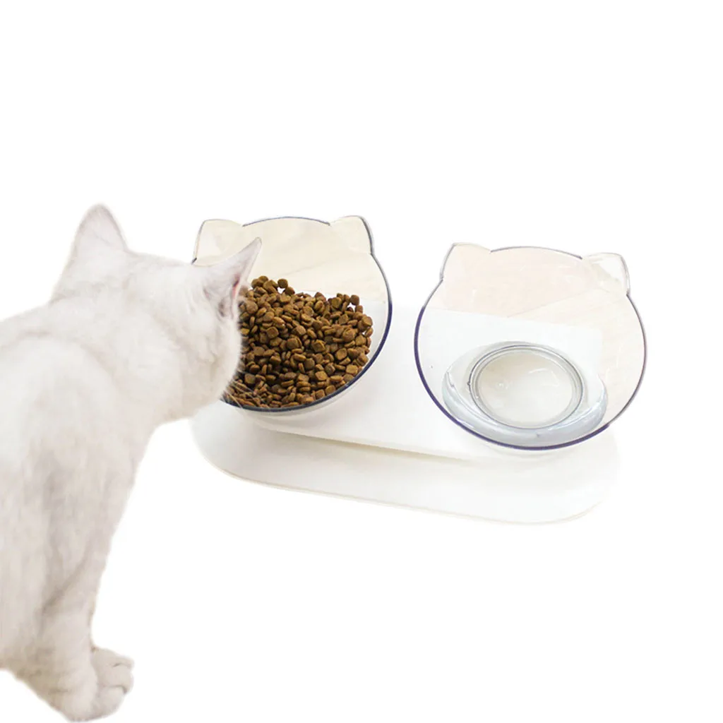 Transer собака воды Кот медленной подачи защиты позвоночника чаша питьевой