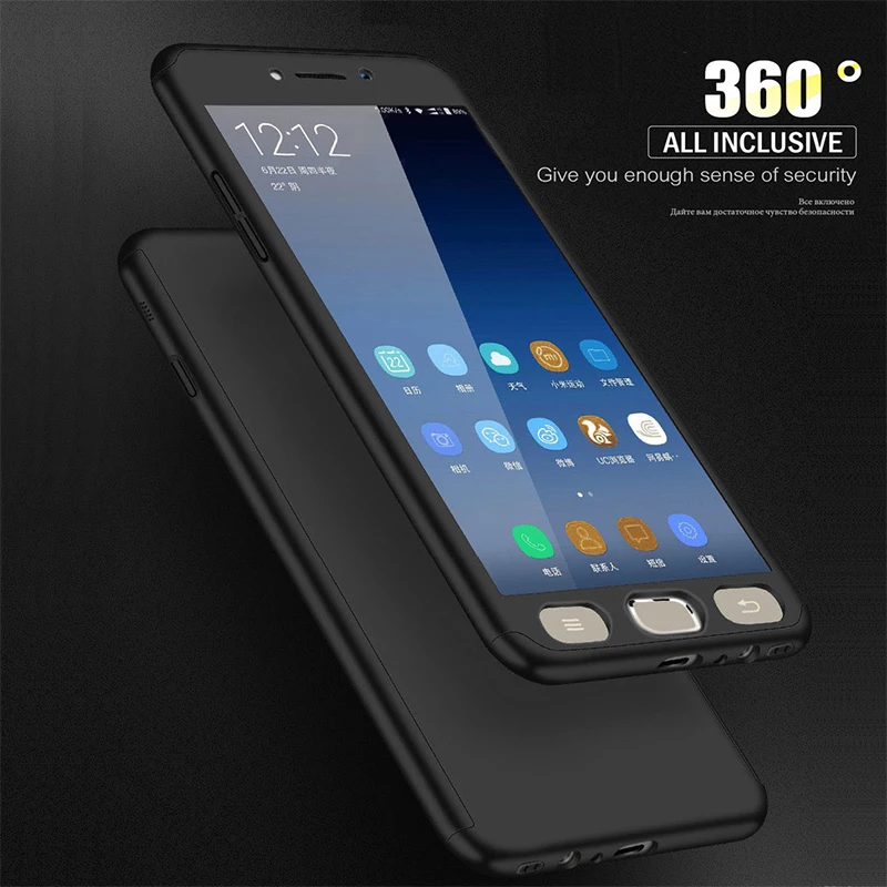 360 полный защитный чехол s для samsung Galaxy J2 J5 J7 Prime ультра тонкий жесткий из