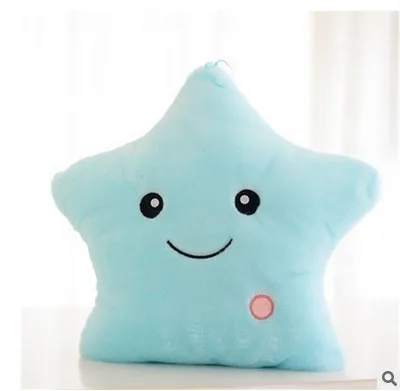 1 шт. 38 см Светодиодная Подушка светящаяся подушка рождественские игрушки