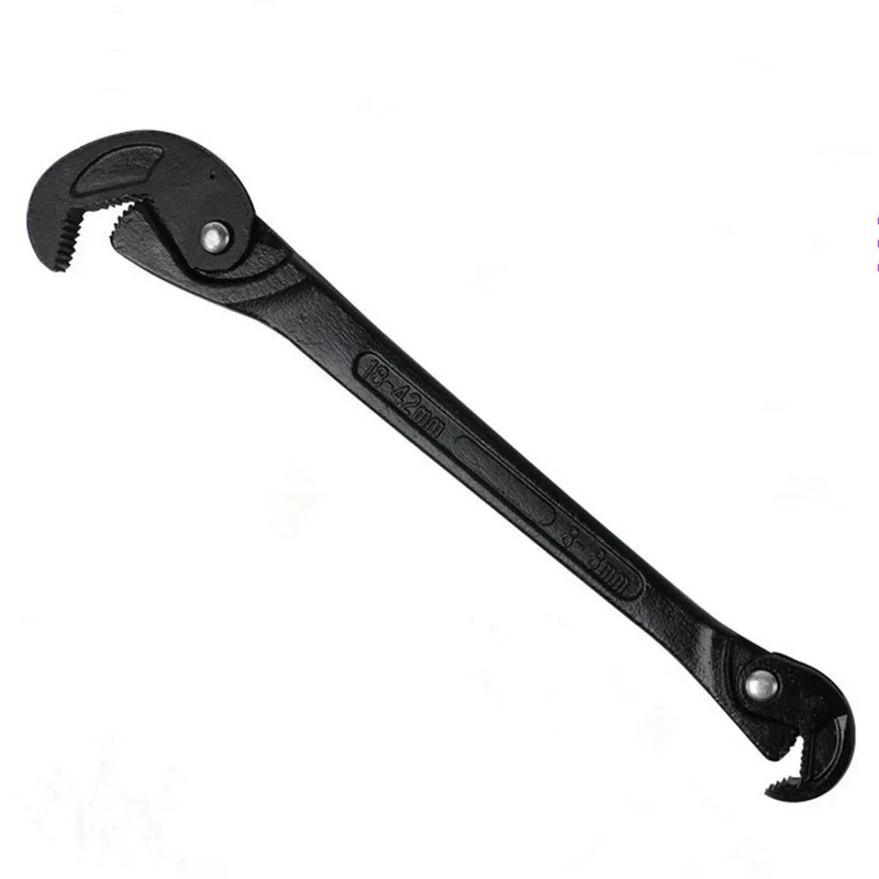 

Tap Wrench 8-42mm Multi-function Wrench Snap and Grip Universal Wrench Snap Grip of Pipe Clamp Repair Tools Free Shipping