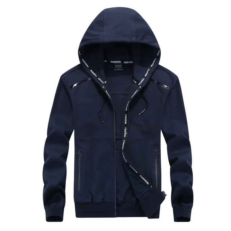 

Spring Autumn Men Hoodies Jacket Cardigan Zipper Coats Sweatshirt For Mens Sportwear Tracksuit Moletom Masculino Plus Size L-9XL