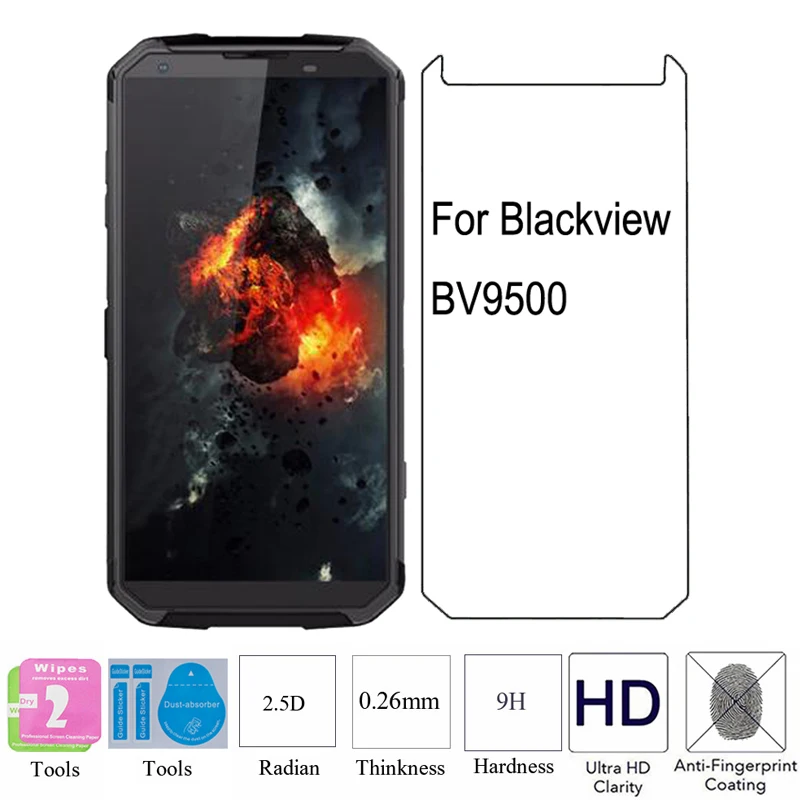 2 шт. 2.5D 9H HD для Blackview BV9600 Pro BV9700 BV9500 закаленное стекло защитная Взрывозащищенная