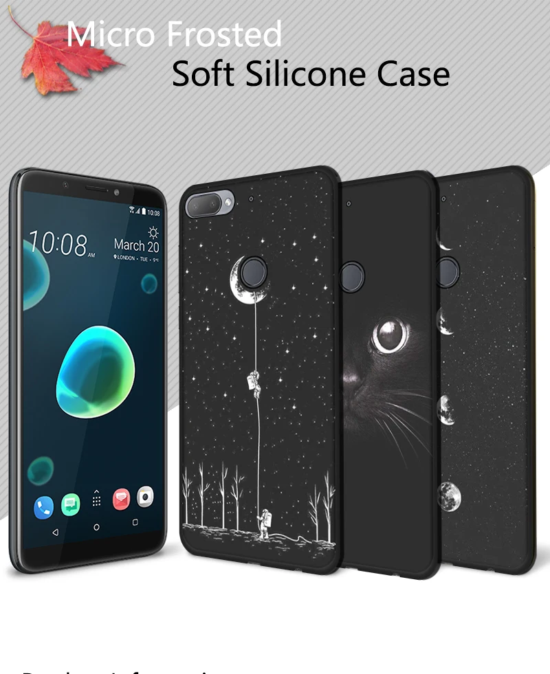 EiiMoo силиконовый чехол для htc Desire 12 чехол для htc Desire 12 Plus чехол мягкий чехол с рисунком для htc Desire12 12 Plus чехол