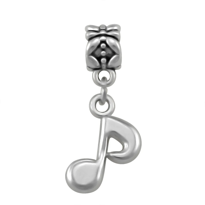 Silver Plated Musical Microphone Charms Pendant Fit Original Pandora Charm Beads Bracelet DIY Fashion Jewelry SPP205 | Украшения и