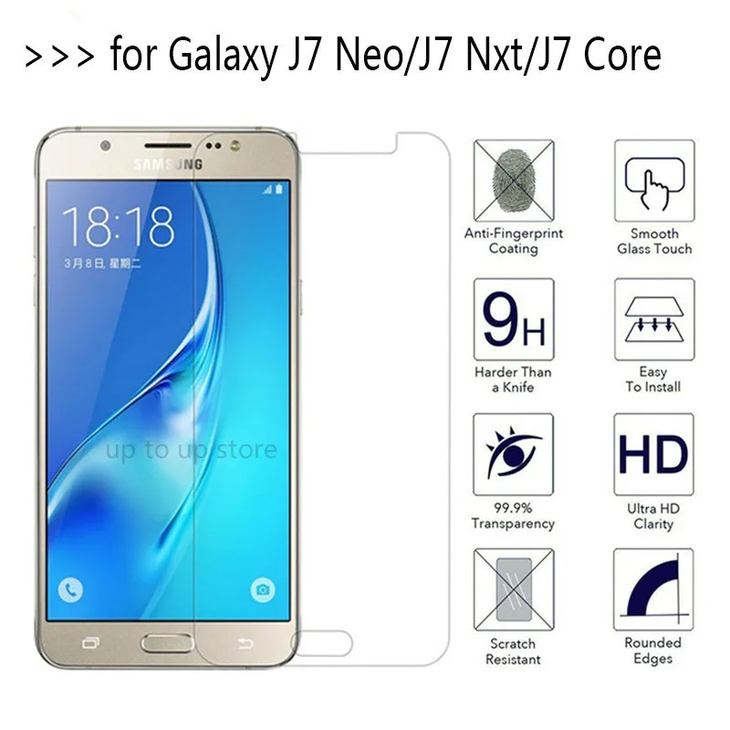 

2.5 DFor Samsung Galaxy J7 Nxt Neo Core 2017 J730 Glass Ultra Thin Protective Film HD Screen Protector For J72016 Tempered Glass