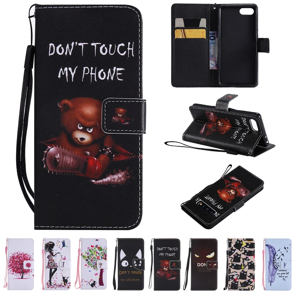 Кожаный чехол с откидной крышкой для Sony Xperia M2 M5 XA XA3 XZ XZ1 XZ3 XZ4 Compact XZ2 Premium кошелек