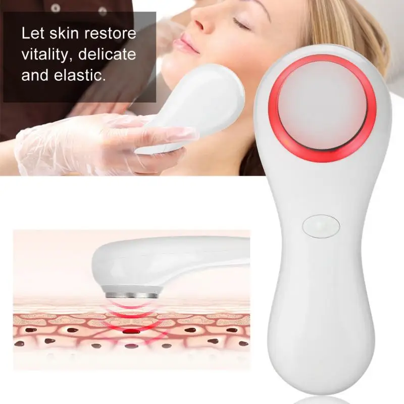 Ультразвуковой светодиодный фотон литий ионный уход за кожей лица очищающая