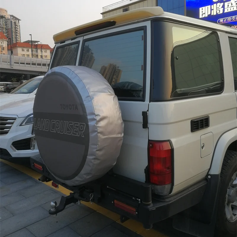 Для TOYOTA LC71/LC76 спойлер на крыше Land Cruiser Bundera высокого качества ABS Материал заднее