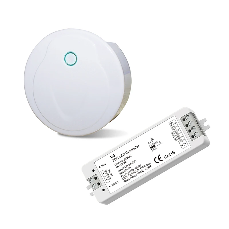 Беспроводной приемник НЛО Wi Fi Led диммер 12 В 24 постоянного тока управление