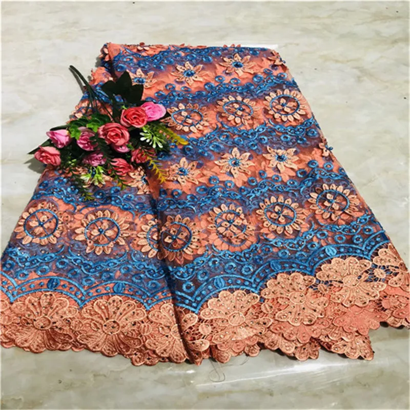 

2019 New Design african lace fabrics french lace fabric latest tulle lace fabric African French Lace Fabric for wedding