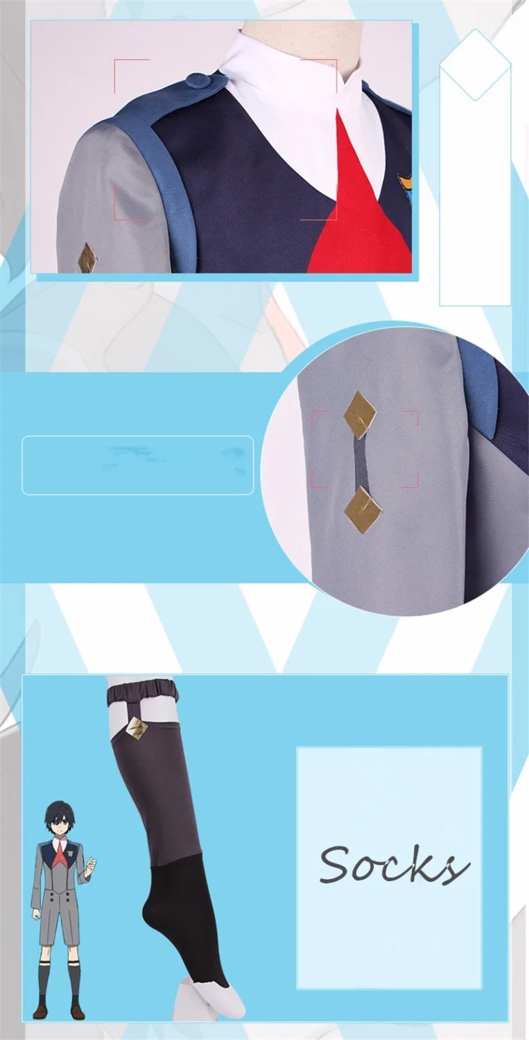 

Darling in the Franxx Cosplay HIRO : 016 +