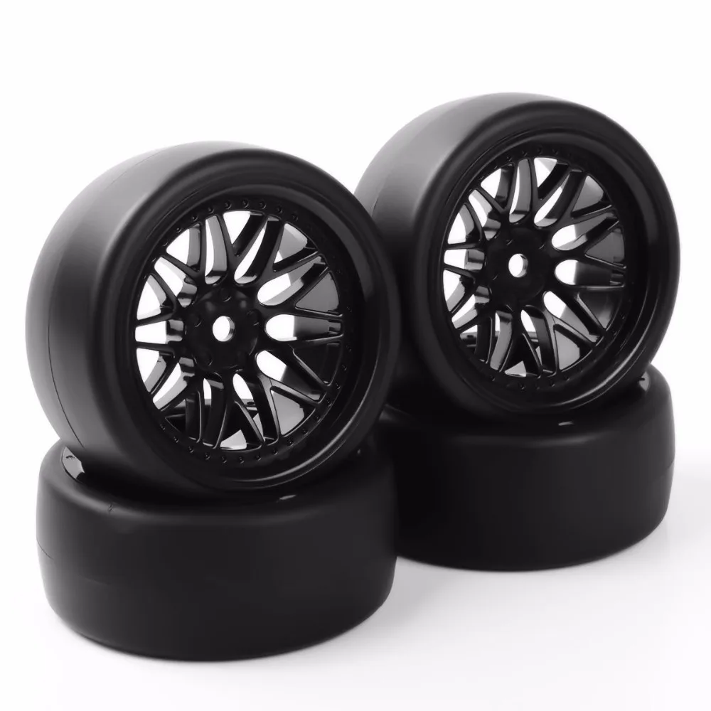 PP0477 + BBNK 1/10 весы шины для дрифта обод колеса HSP HPI RC 1:10 на дороге автомобиль 12 мм