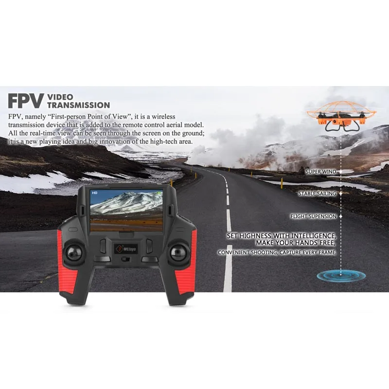 WLtoys Q383 RC вертолета дистанционного Управление 3 Квадрокоптер Дроны с Камера Quad