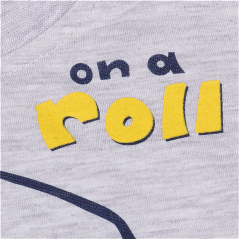 Новинка 2017 года Летние повседневные топы с рисунком для маленьких мальчиков