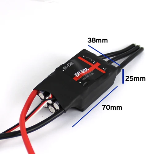 Skywing 200A Brushless ESC с 5V/3A BEC для воздушное судно фиксированным крылом RC самолет|brushless