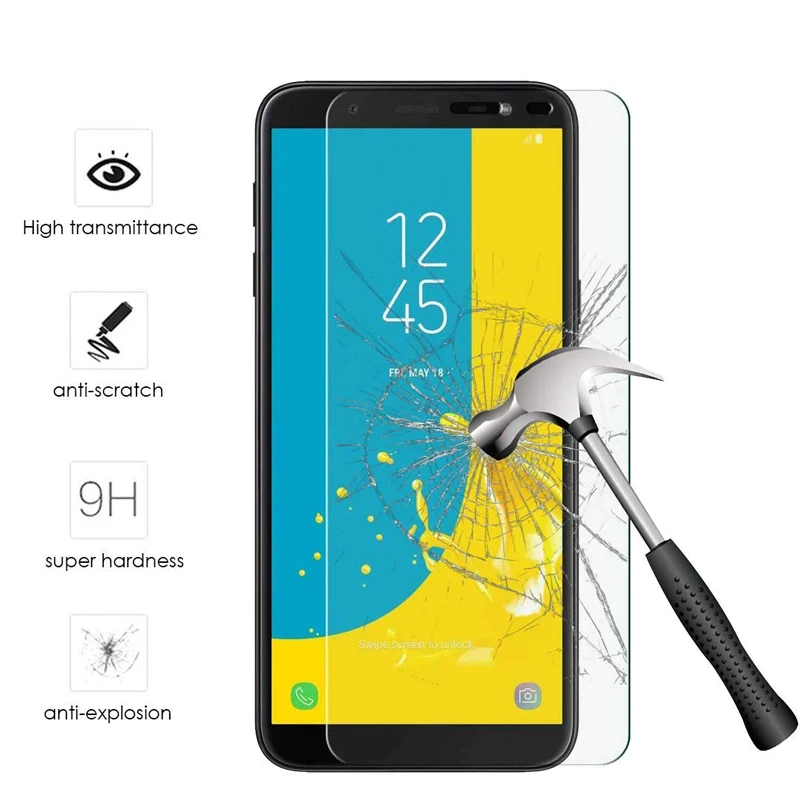 С уровнем твердости 9H закаленное Стекло для samsung Galaxy A7 A6 A8 плюс J4 Core J6 плюс A750F J600F A600F A530F пленка Экран протектор