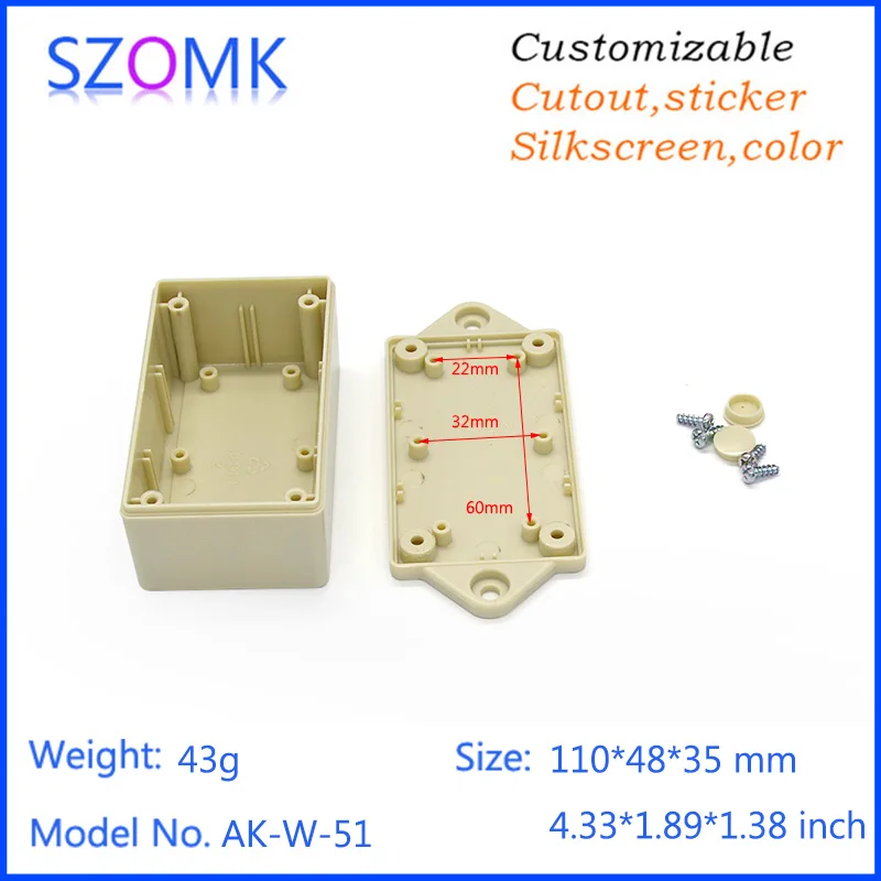 4 шт./партия Пластиковая распределительная коробка|shell housing|shell caseshell box |