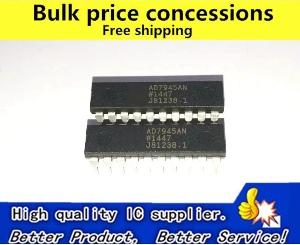 

Бесплатная доставка, партия из 2 предметов AD7945BN AD7945AN AD7945 DIP-20 IC