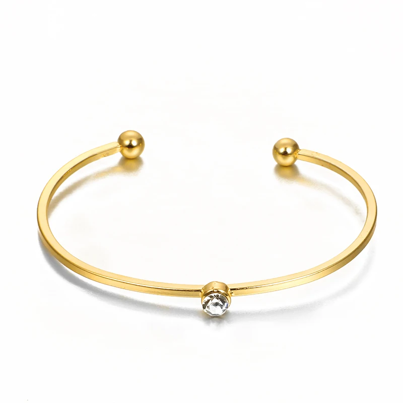 Docona Bohemia Geometric Crystal Circle Bracelets Set Gold Arrow Chain Bracelet for Women Alloy Adjustable Bangle 6845 | Украшения и
