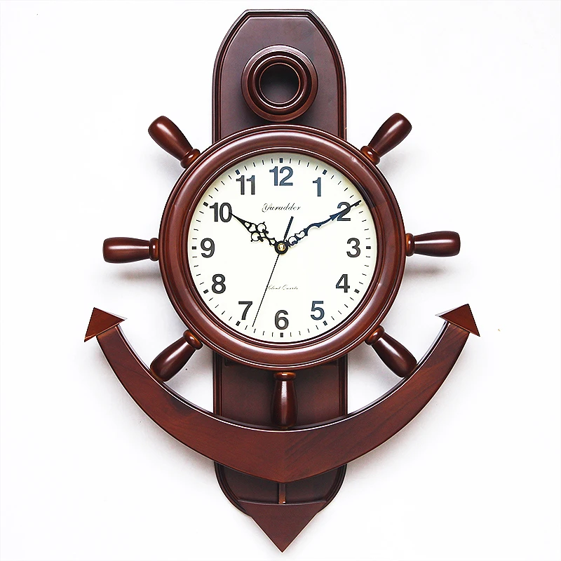 Rudder качественные Модные Винтажные карманные часы из цельного дерева кварцевые и