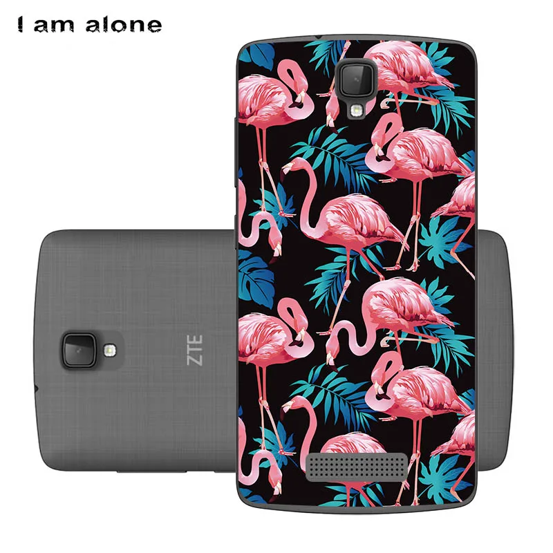 Я один чехол для телефона zte Blade L5 L5 плюс 5,0 дюйма мягкий TPU мобильный телефон модный мешок для zte L5 плюс