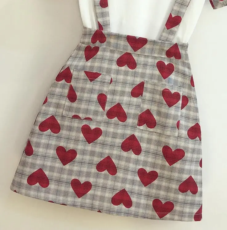 Twinsets Лето Для женщин Цвет блока Лоскутная футболка с круглым вырезом + сердце