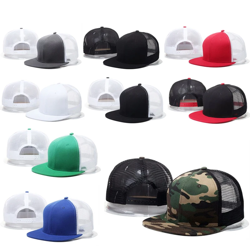 2017 Новая мода пустой сетки camo snapback Шапки Регулируемый Gorras хип-хоп Повседневное