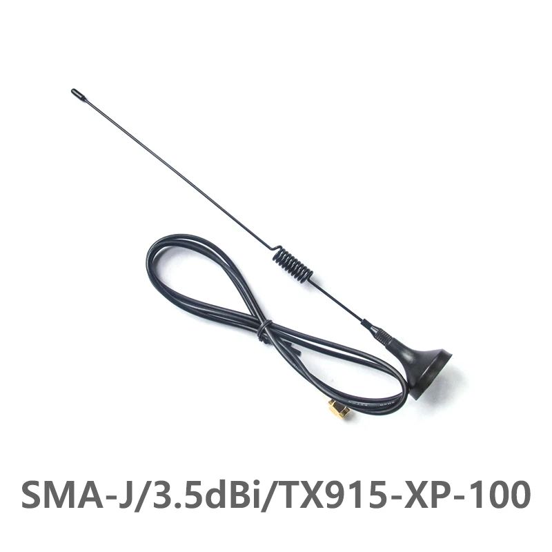 

915MHz 3.5dBi Gain 50 Ohm Impedance TX915-XPL-100 SMA-J Interface Less than 1.5 SWR High-quality Sucker Antenna