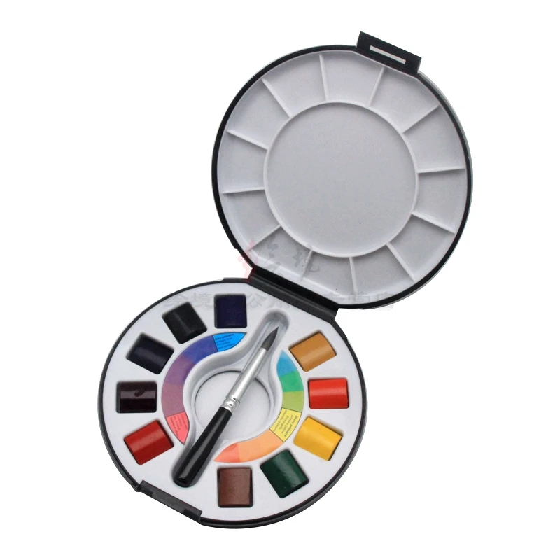 Лучший художник сенниер Рафаэль мед акварельная краска 10 цветных блоков черная