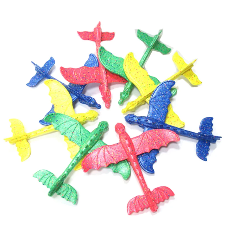 48 см ручной запуск бросание планерный самолет инерционная пена EPP Динозавр Поезд