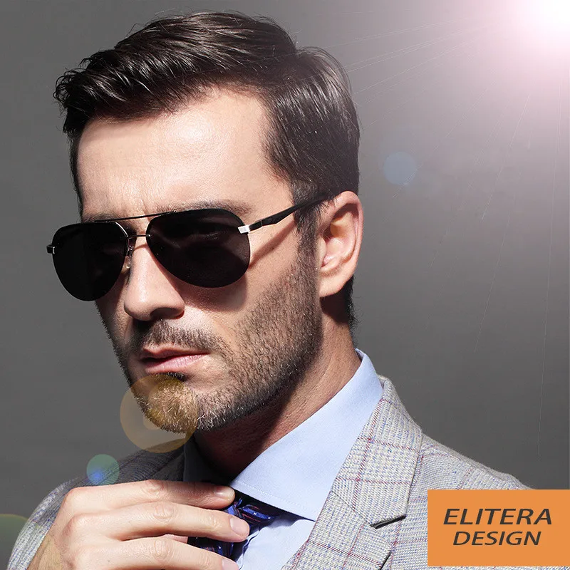 ELITERA/Новые поляризованные солнцезащитные очки для мужчин, зеркальные солнцезащитные очки для вождения, женские спортивные очки для мужчин