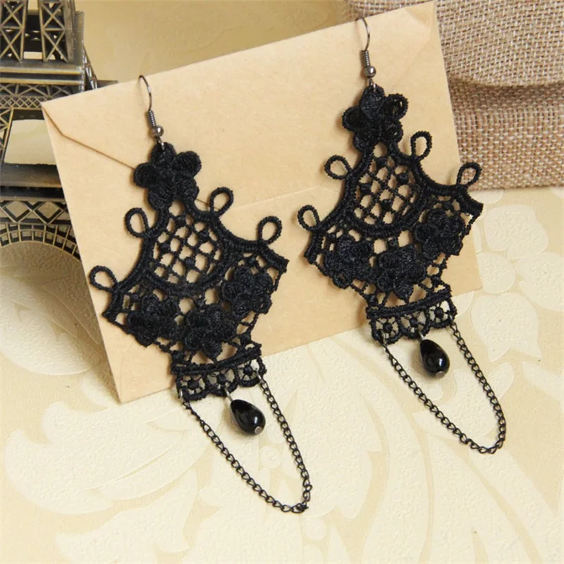 Женские серьги подвески в готическом стиле|handmade dangle earrings|dangle drop earingsdangle earrings |