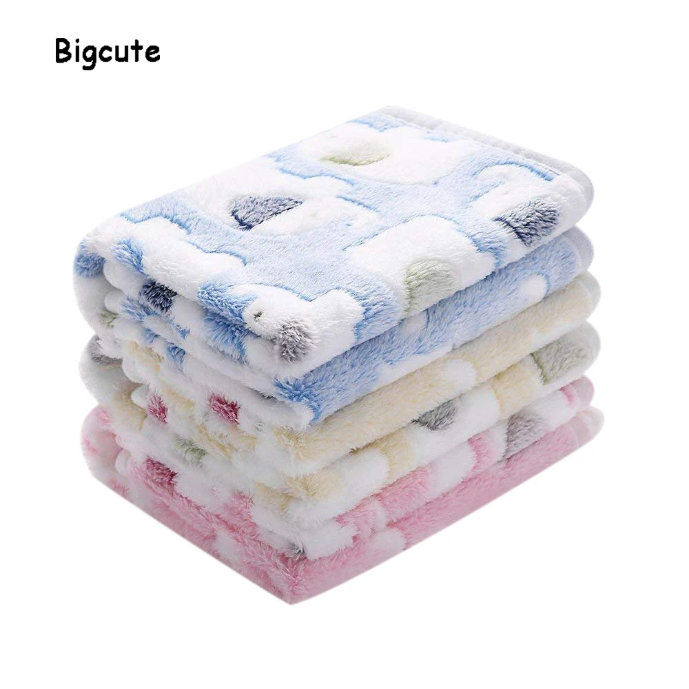 

Warm Large pet dog sleeping mattress Blankets Super Soft Fluffy Premium Coral Fleece Pet Blanket Flannel Throw For Dog Puppy Cat