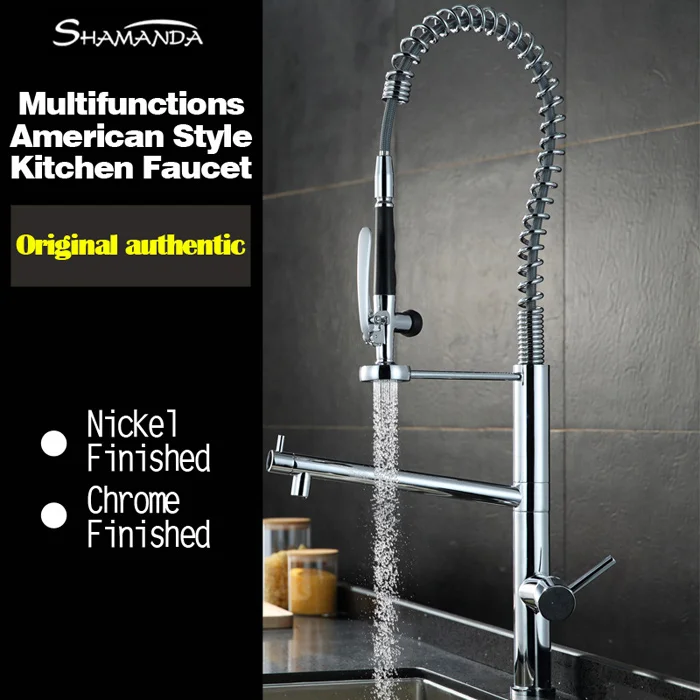 Бесплатная доставка различные стили смеситель для кухни из твердой латуни