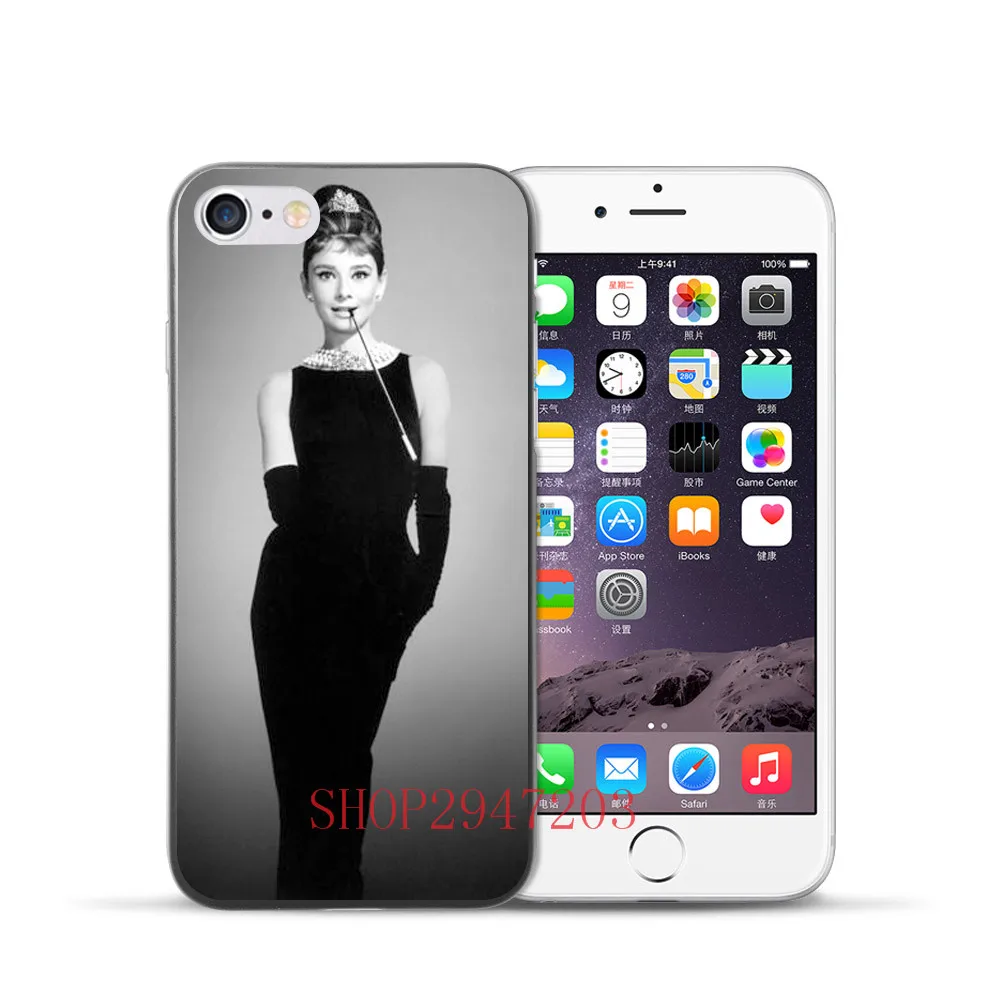 Модный милый Жесткий Мягкий чехол из ТПУ с Монро для девочек Apple iPhone 5 5S SE 6 6S 6PLUS 7PLUS