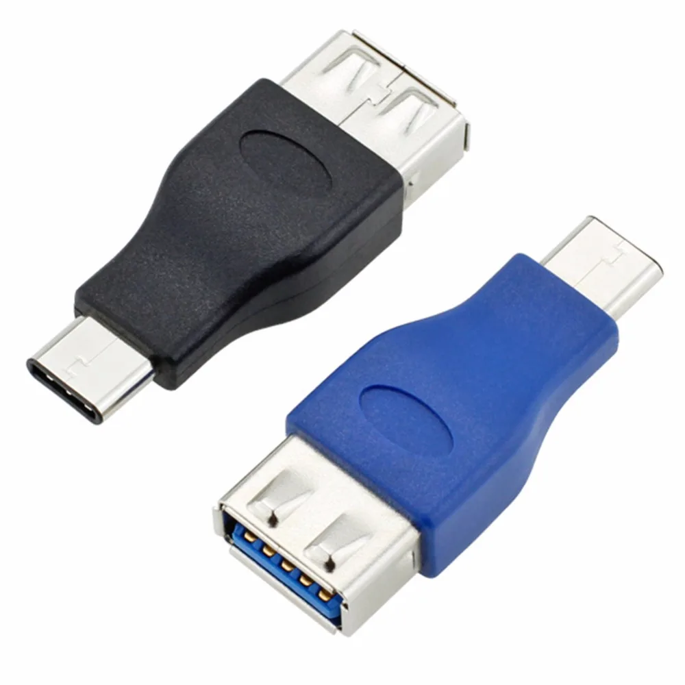 USB-C OTG адаптер USB 3 1 Type-C папа к 0 Type A Женский конвертер для MacBook Pro Google Pixel Nexus 6P и