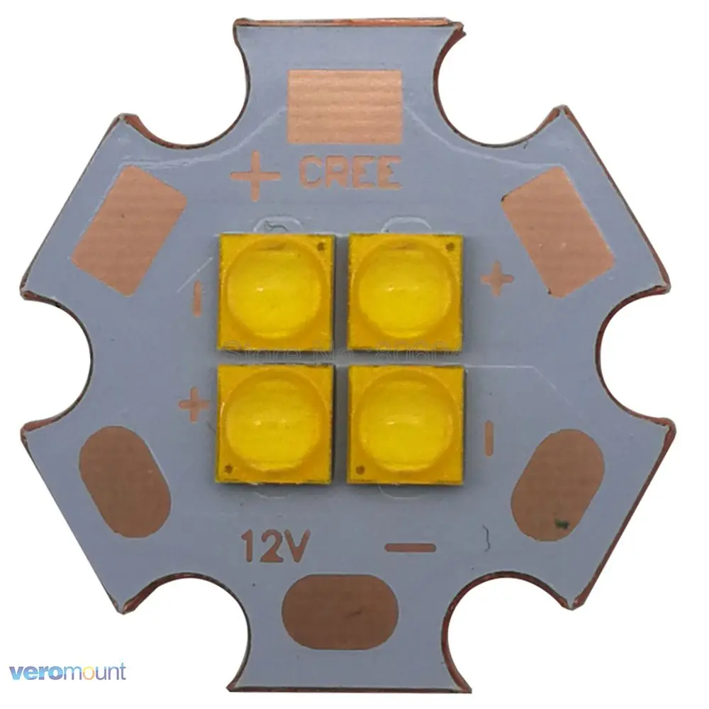 Cree XPG3 XP G3 3 в 6 12 В 4 чипа 24 Вт светодиодный излучатель высокой мощности холодный