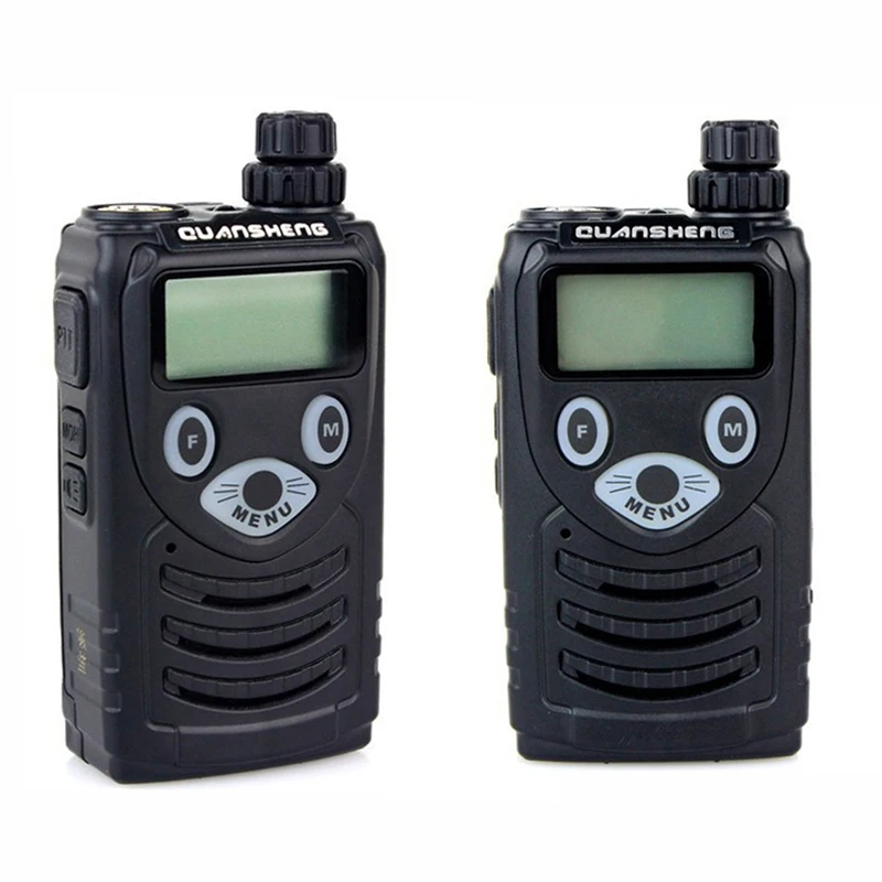 

Новое портативное CB радио, рация QUANSHENG TG-K200 UHF 2 антенны 400-480 МГц каналов 5 Вт FM-радио, мини двухстороннее радио, 2 шт.