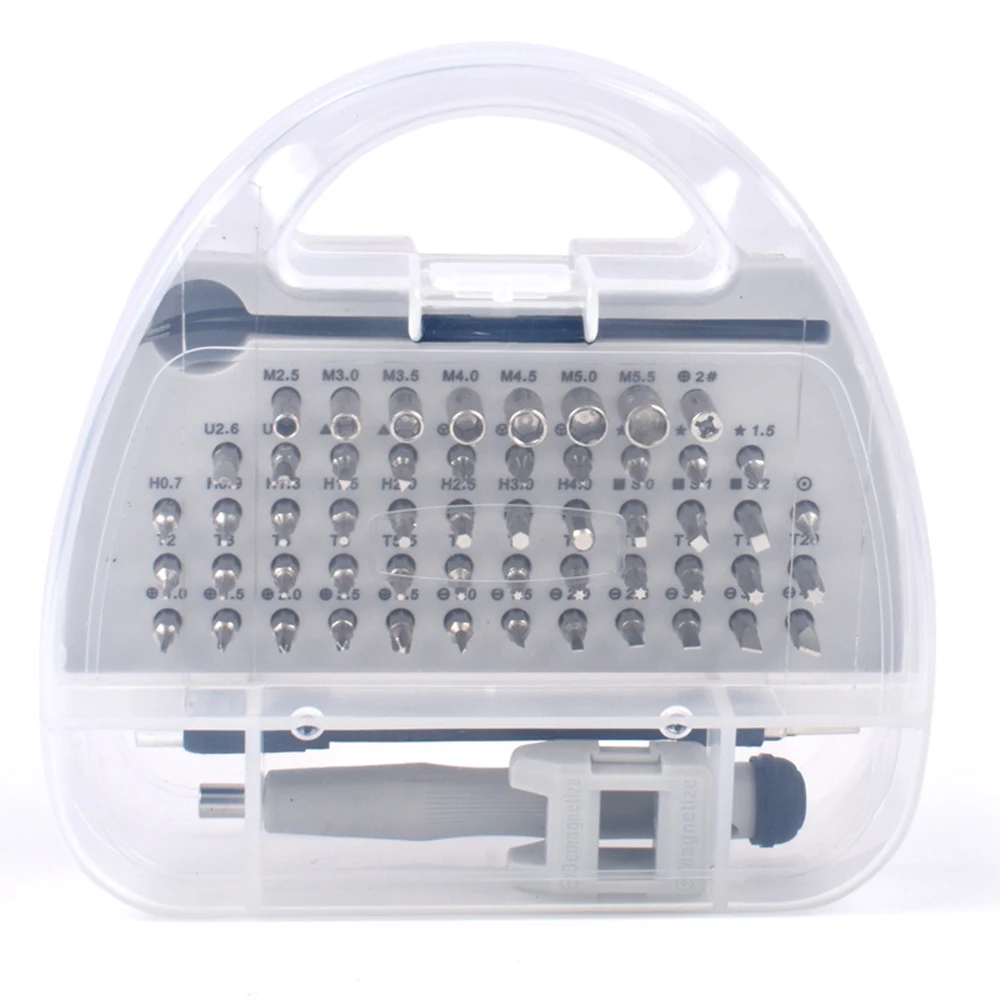 58 in 1 Screwdriver Set Mini Electric Precision Multi Computer PC Mobile Phone Device Repair Hand Home Tools | Инструменты