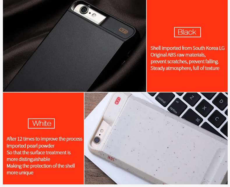 Dual SIM двойной резервный чехол для телефона адаптер+ 2000/5000mAh power Bank умный защитный чехол для iPhone 6(s)/6 P/7/7 P/8/8 P iKOS K2S