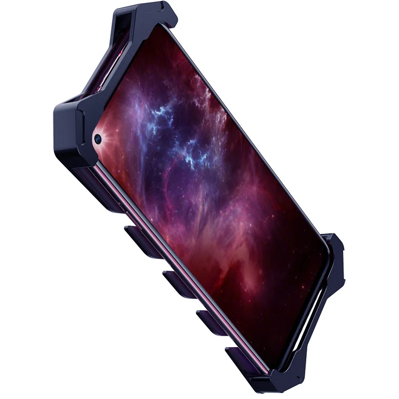 Для Samsung Galaxy A8S бронированный металлический алюминиевый Прочный чехол-бампер