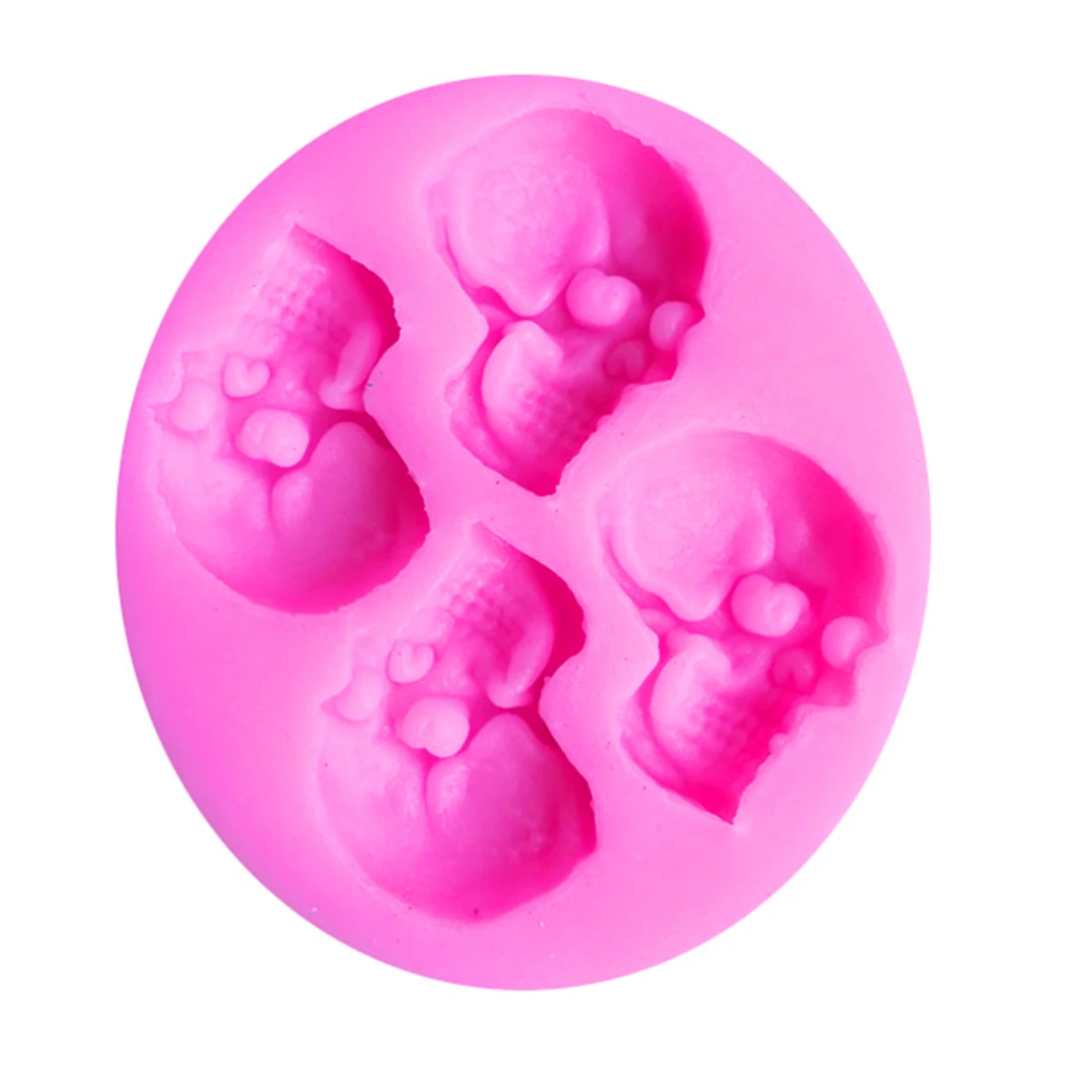 1 шт. силиконовая форма для выпечки в виде черепа|baking pan|cake stencilskull shape |