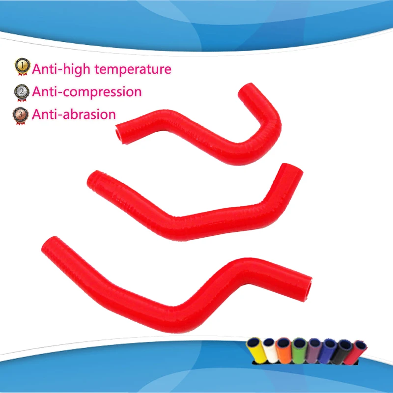 Мотоциклетный комплект силиконовых шлангов радиатора для HONDA CR85 CR 85 1996 2007|silicone