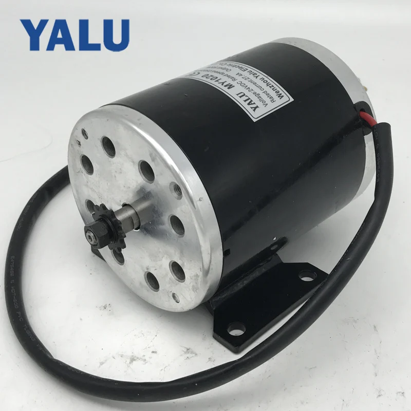 YALU MY1020 500W 24 V/36 V/48 V Электрический трехколесный велосипед для картинга minibike E-ATV, фара для электровелосипеда в электрический скутер электродвигатель постоянного тока с ног