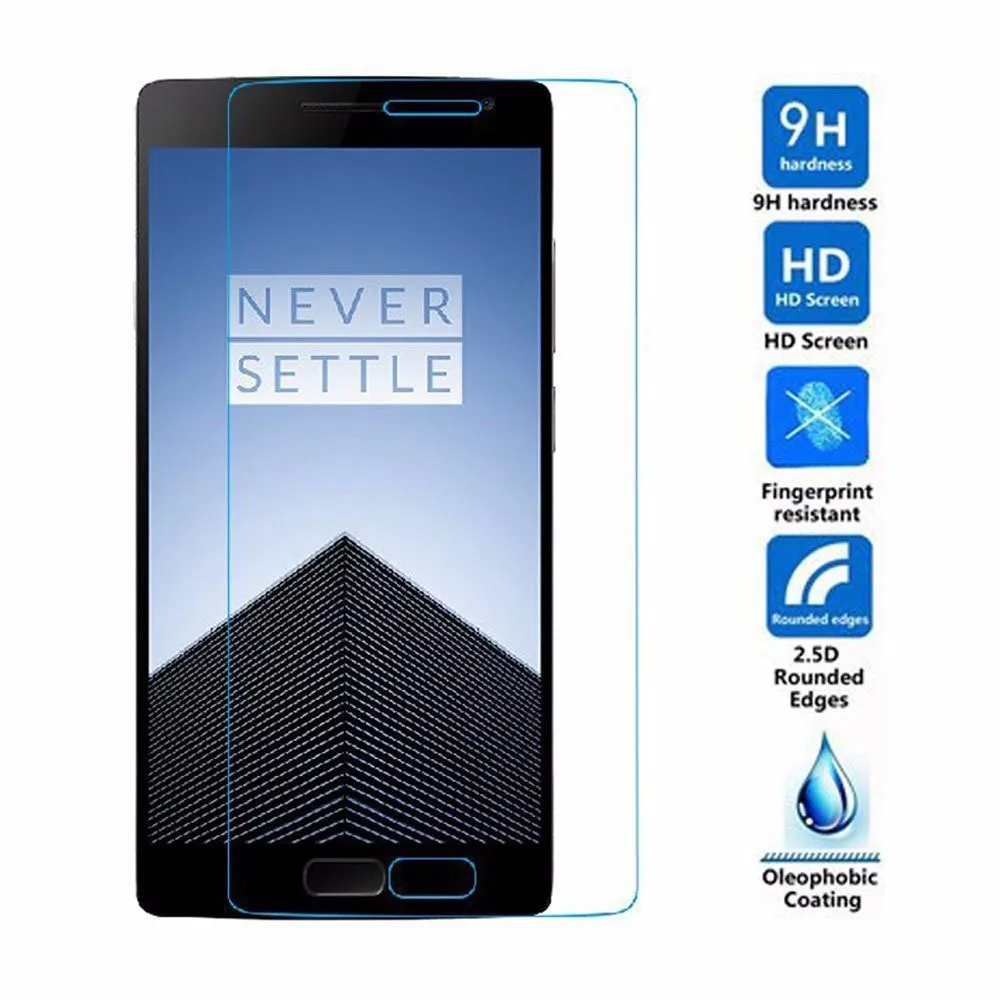 Защитное стекло Oneplus Two закаленное премиум-класса для One Plus 2 A2001 1 + закаленная