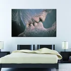 Абстрактная живопись Love Kiss картина маслом на холсте искусство живопись для гостиной настенная фотокартина без рамки подарок