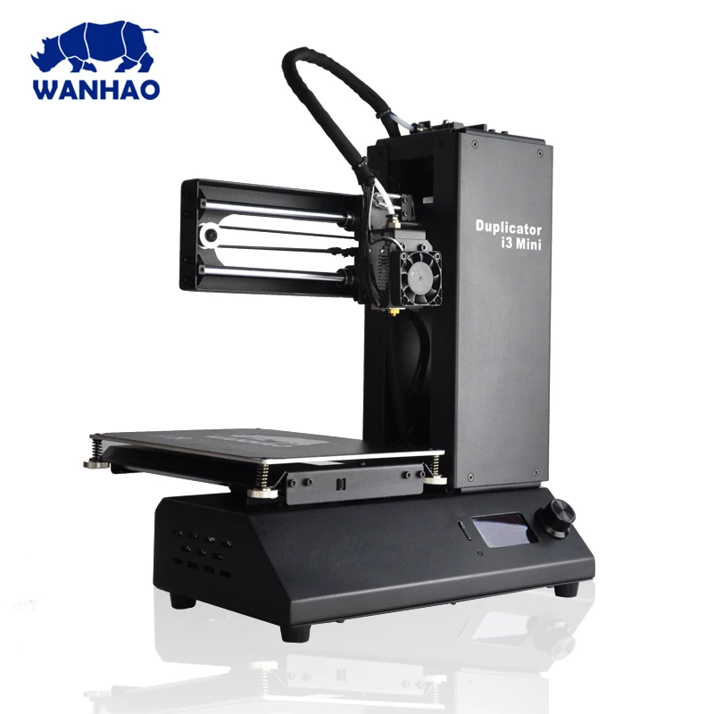 Wanhao Дубликатор i3 мини 3d принтер, DIY 3d принтер с более дешевой/низкой ценой, настольный FDM 3d принтер с поддержкой PLA нити
