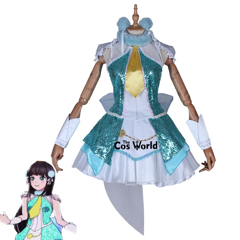 Прекрасно! Солнечный свет! Костюм для косплея Saint Snow Aqours костюм Пробуждение силы и