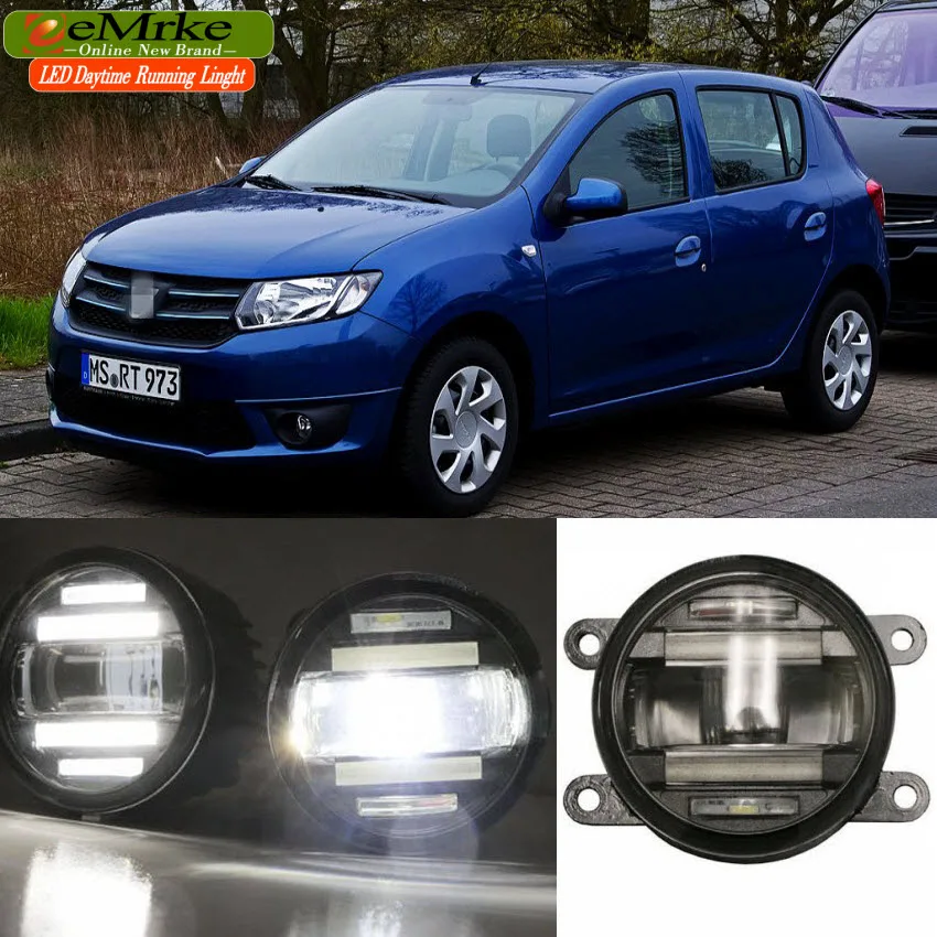 EeMrke Автомобиль Стайлинг для Dacia logan я II 2008 2 в 1 светодиодный фонарь светильник