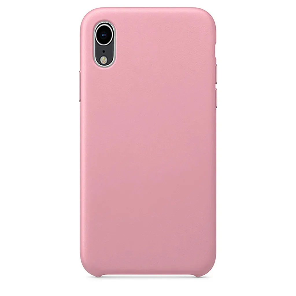 Кожаный чехол на заднюю панель, Роскошный чехол для Apple IPhone XR, 6,1 дюймов, тонкий и гладкий Чехол для телефона, Чехлы, Прямая поставка, Nov.24